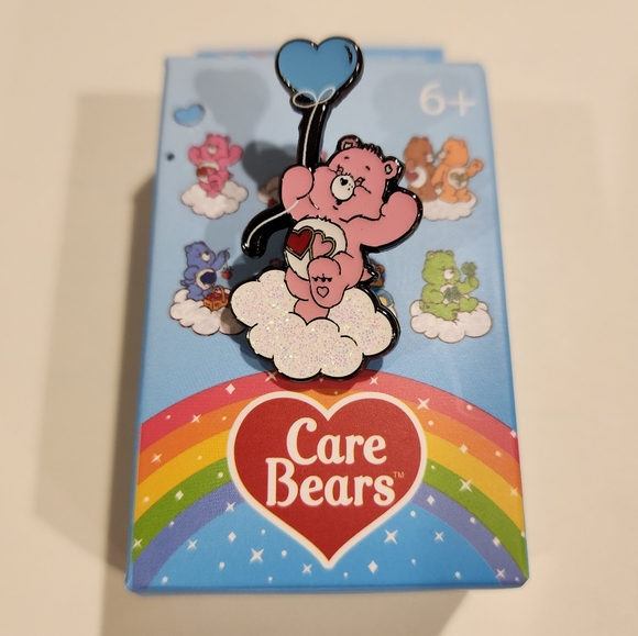 Loungefly Care Bears Glitter Clouds Pin Blind Box Heart Balloon NEW Opened - Picture 13 of 13